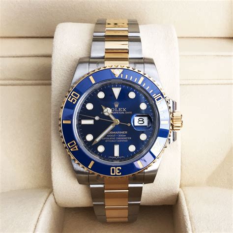 rolex submariner blue 116619lb|Rolex Submariner 116613lb review.